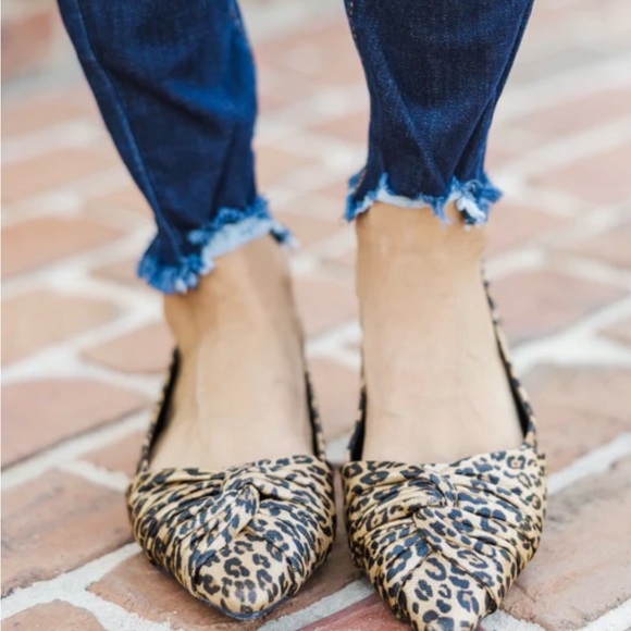 Shop The Mint Shoes - Leopard Print Women's Flats